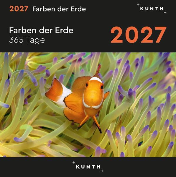 Produktbild: Farben der Erde - KUNTH 365-Tage-Abreißkalender 2027