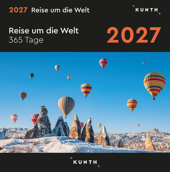Produktbild: Reise um die Welt - KUNTH 365-Tage-Abreißkalender 2027
