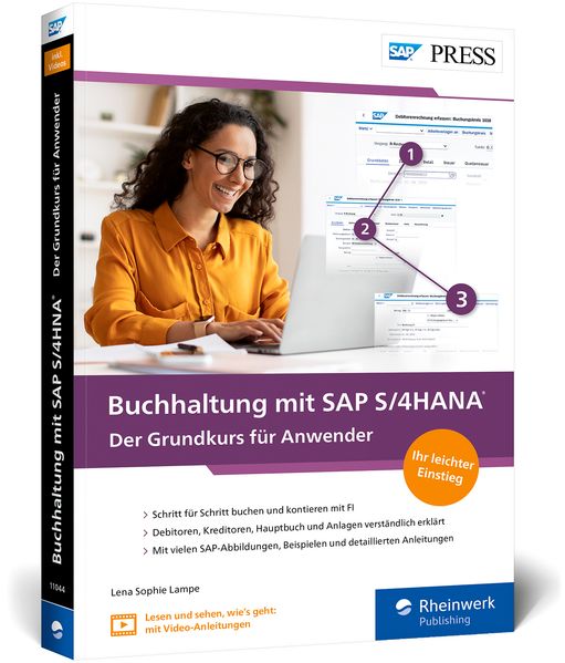 Produktbild: Buchhaltung mit SAP S/4HANA | Lena Sophie Lampe