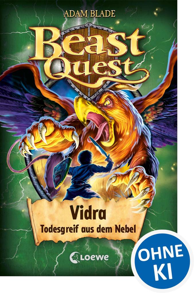 Produktbild: Beast Quest (Band 70) - Vidra, Todesgreif aus dem Nebel | Adam Blade