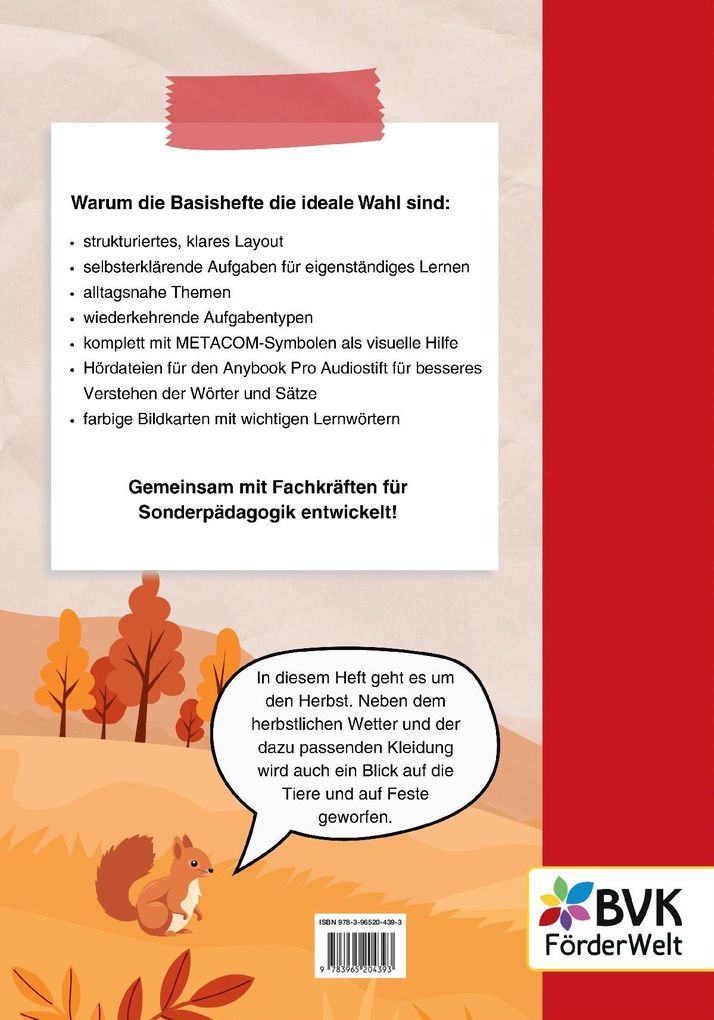 Weitere Ansicht: Basisheft Jahreszeiten: Herbst | Marita Inderrath