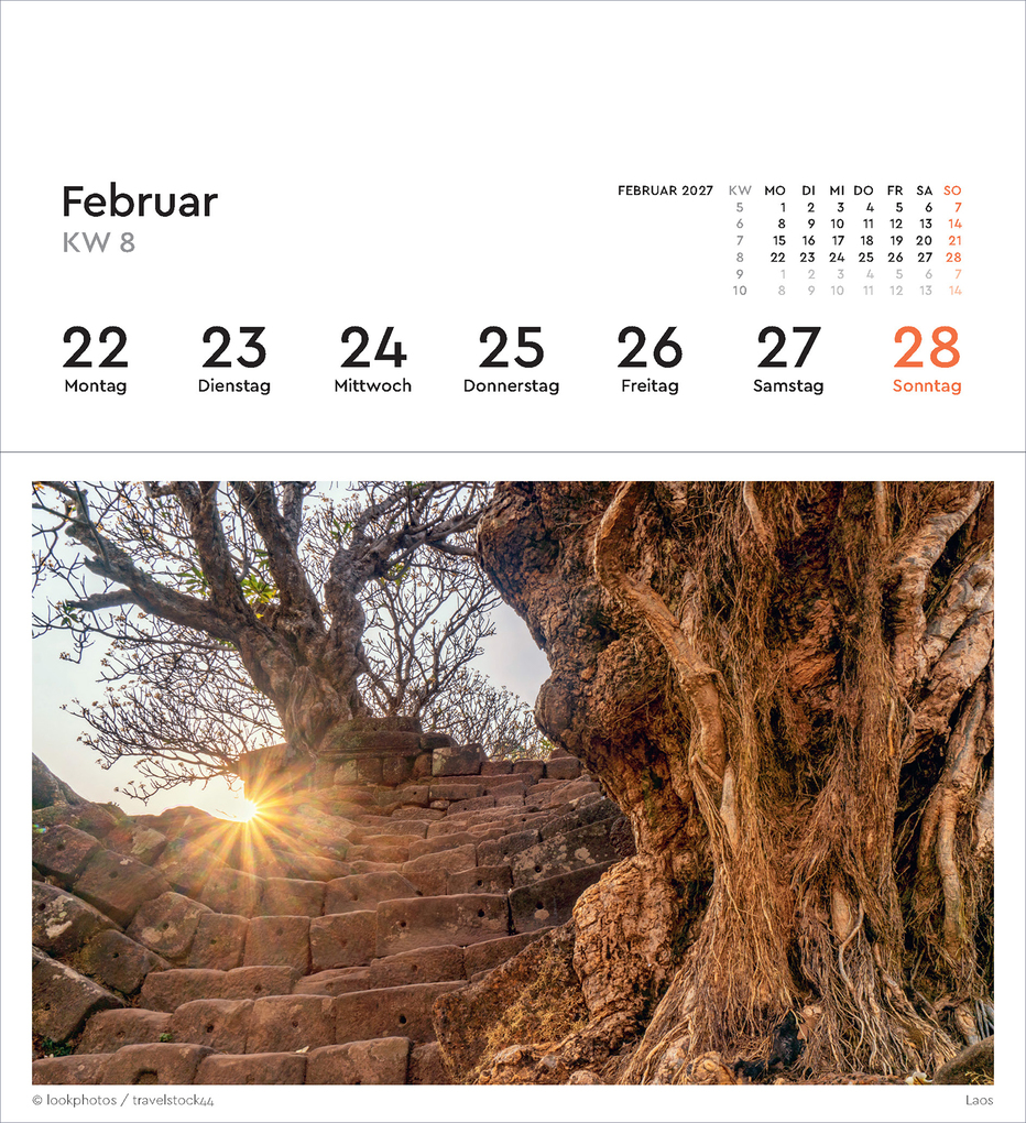 Weitere Ansicht: Alte Bäume - KUNTH Postkartenkalender 2027