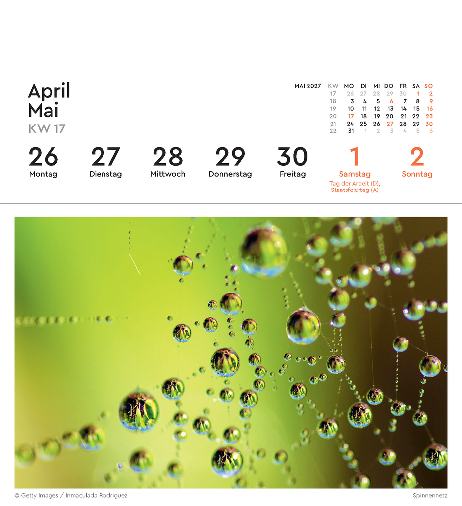 Weitere Ansicht: Strukturen - KUNTH Postkartenkalender 2027