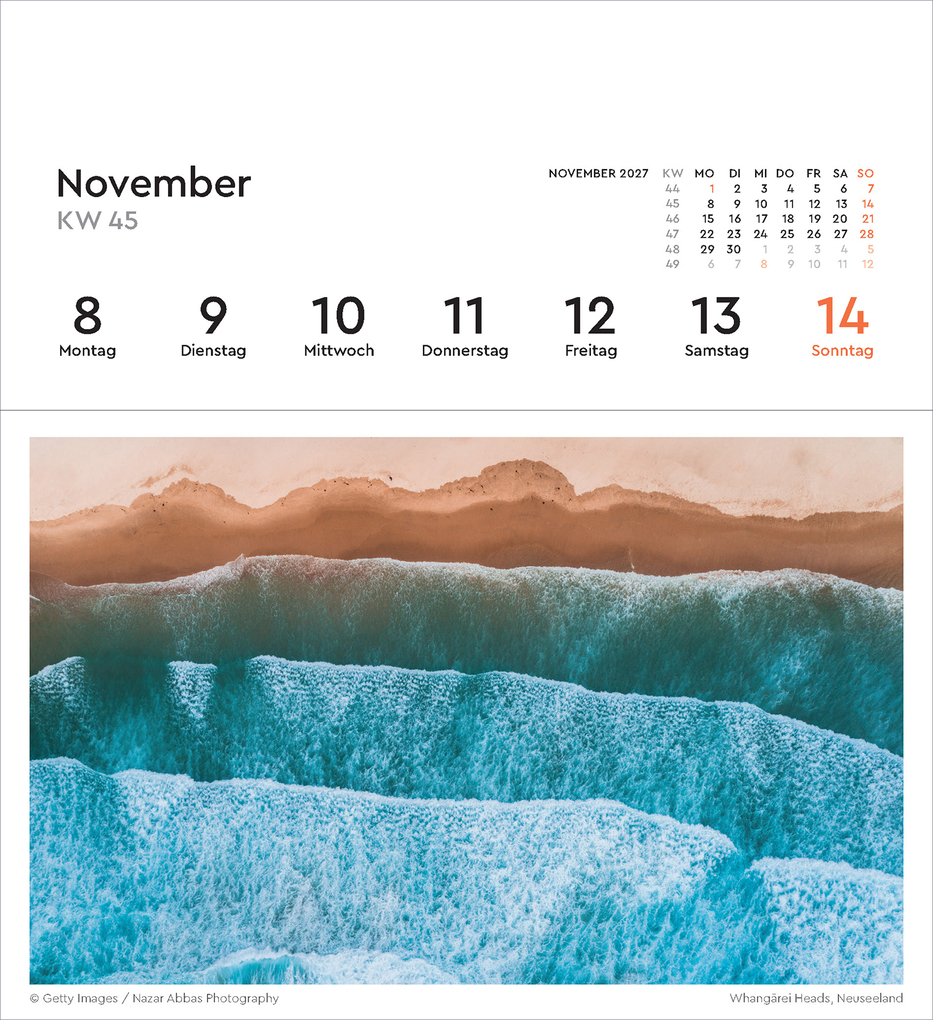 Weitere Ansicht: Strukturen - KUNTH Postkartenkalender 2027