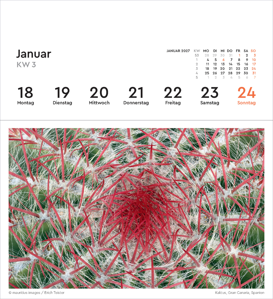 Weitere Ansicht: Strukturen - KUNTH Postkartenkalender 2027