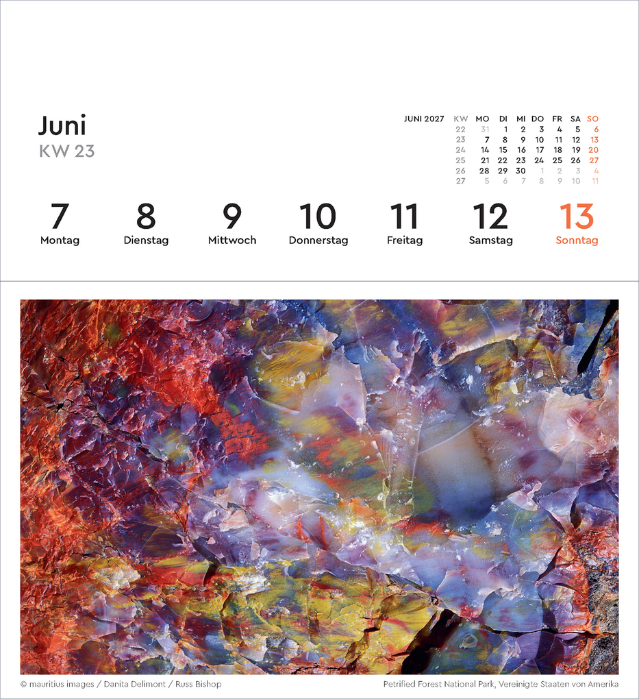 Weitere Ansicht: Strukturen - KUNTH Postkartenkalender 2027