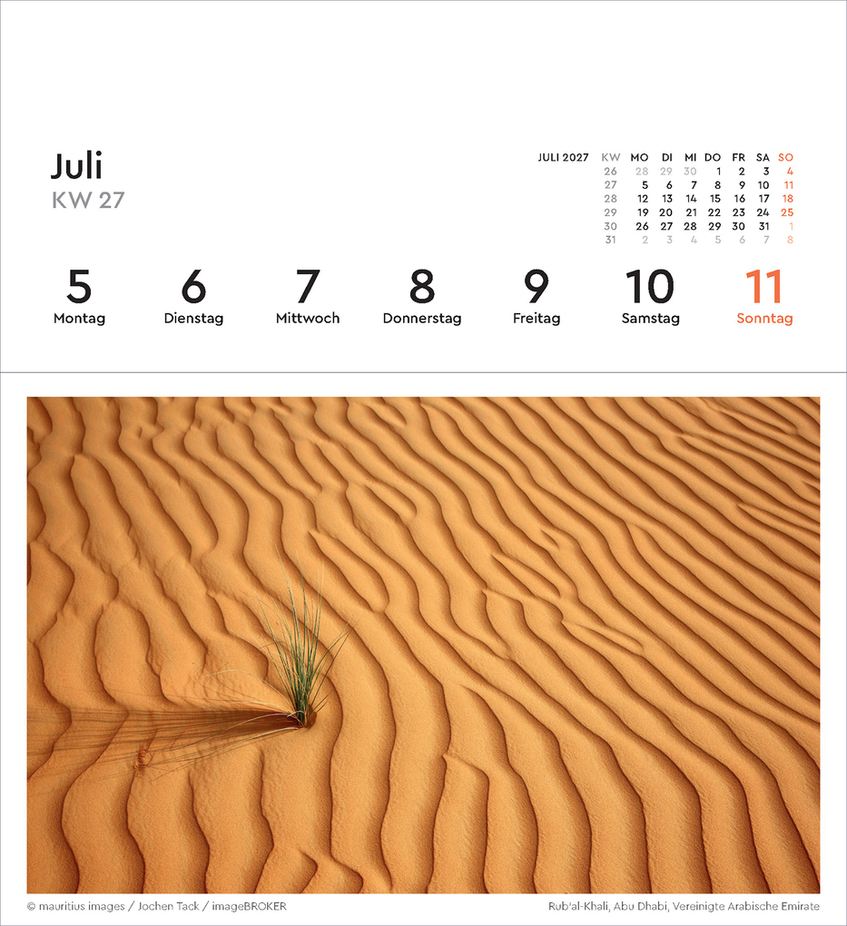 Weitere Ansicht: Strukturen - KUNTH Postkartenkalender 2027