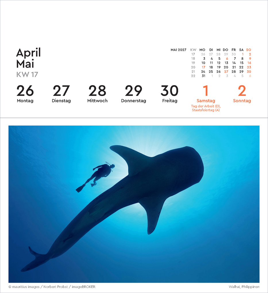 Weitere Ansicht: Urlaubsfeeling - KUNTH Postkartenkalender 2027