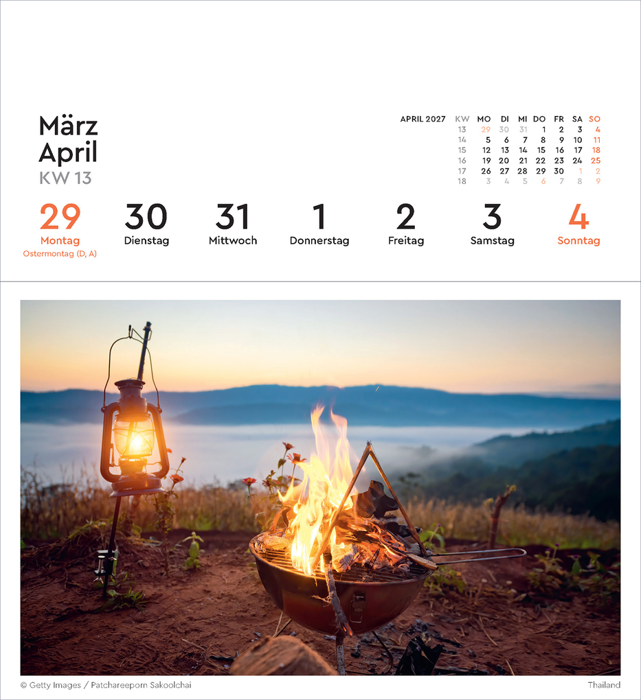 Weitere Ansicht: Urlaubsfeeling - KUNTH Postkartenkalender 2027