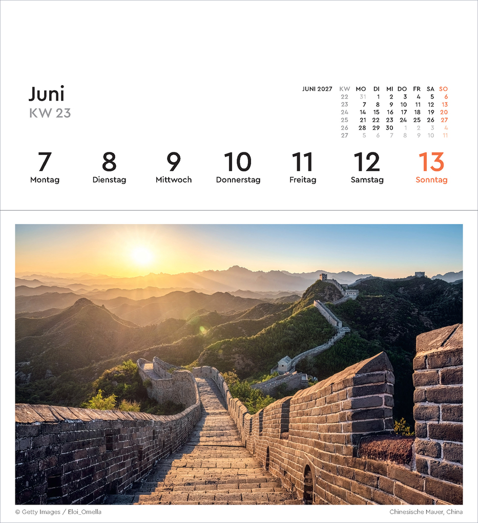 Weitere Ansicht: Urlaubsfeeling - KUNTH Postkartenkalender 2027