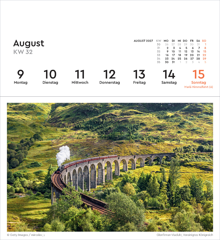 Weitere Ansicht: Urlaubsfeeling - KUNTH Postkartenkalender 2027