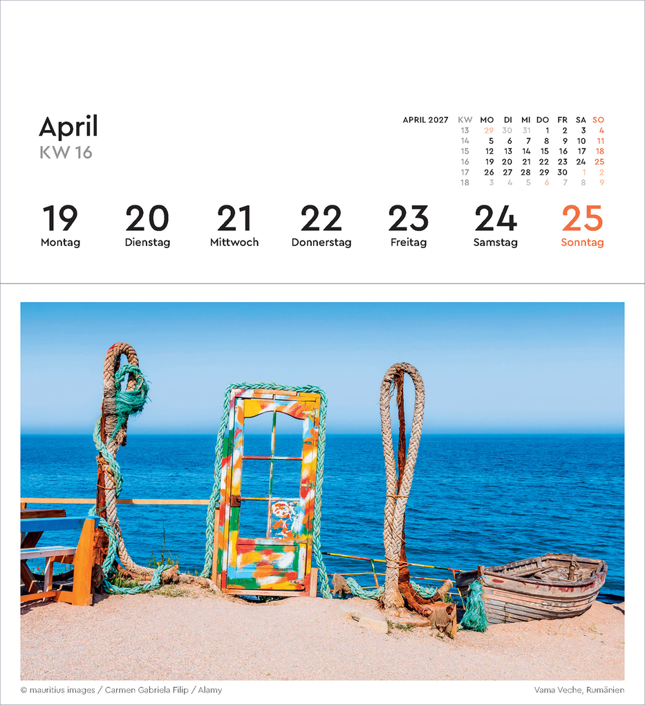 Weitere Ansicht: Türen - KUNTH Postkartenkalender 2027