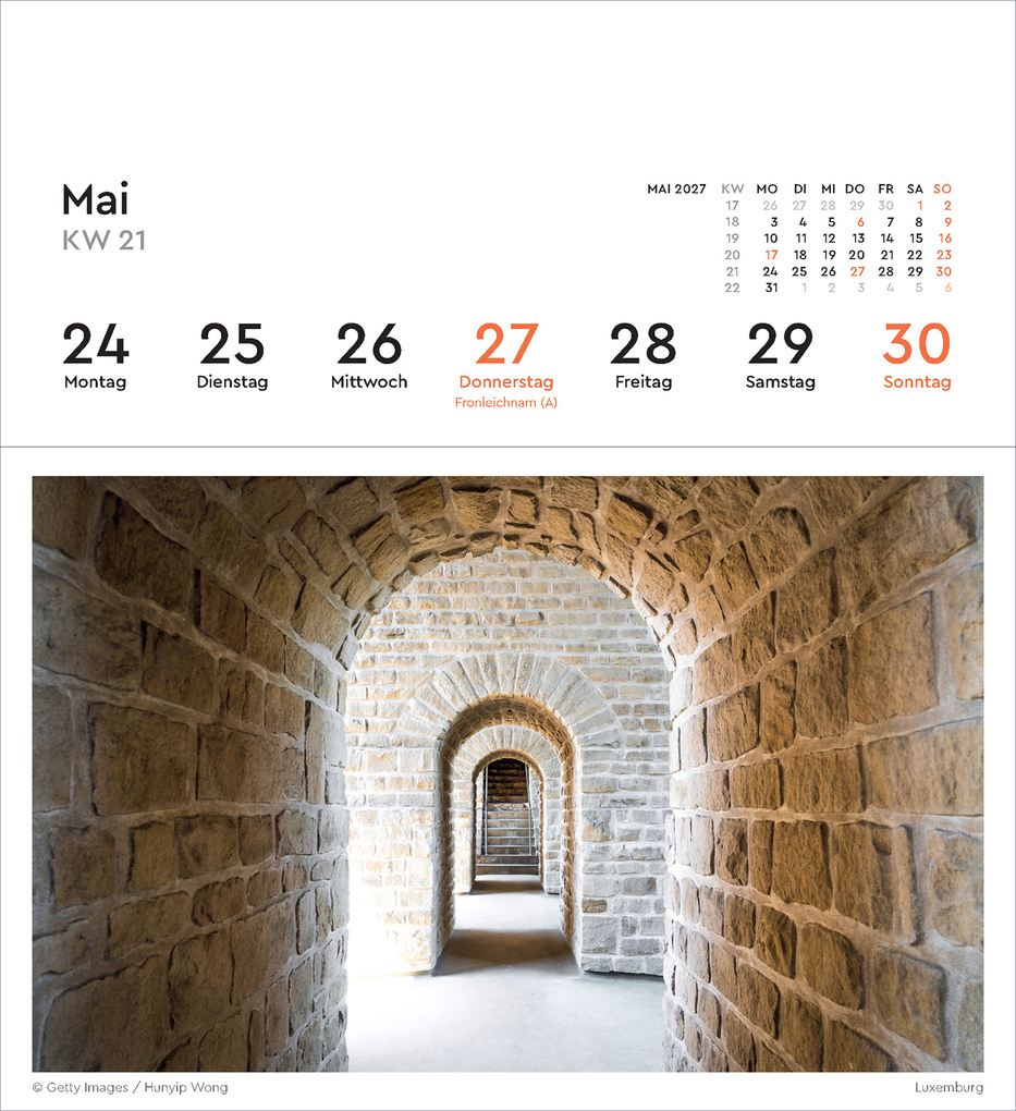 Weitere Ansicht: Türen - KUNTH Postkartenkalender 2027