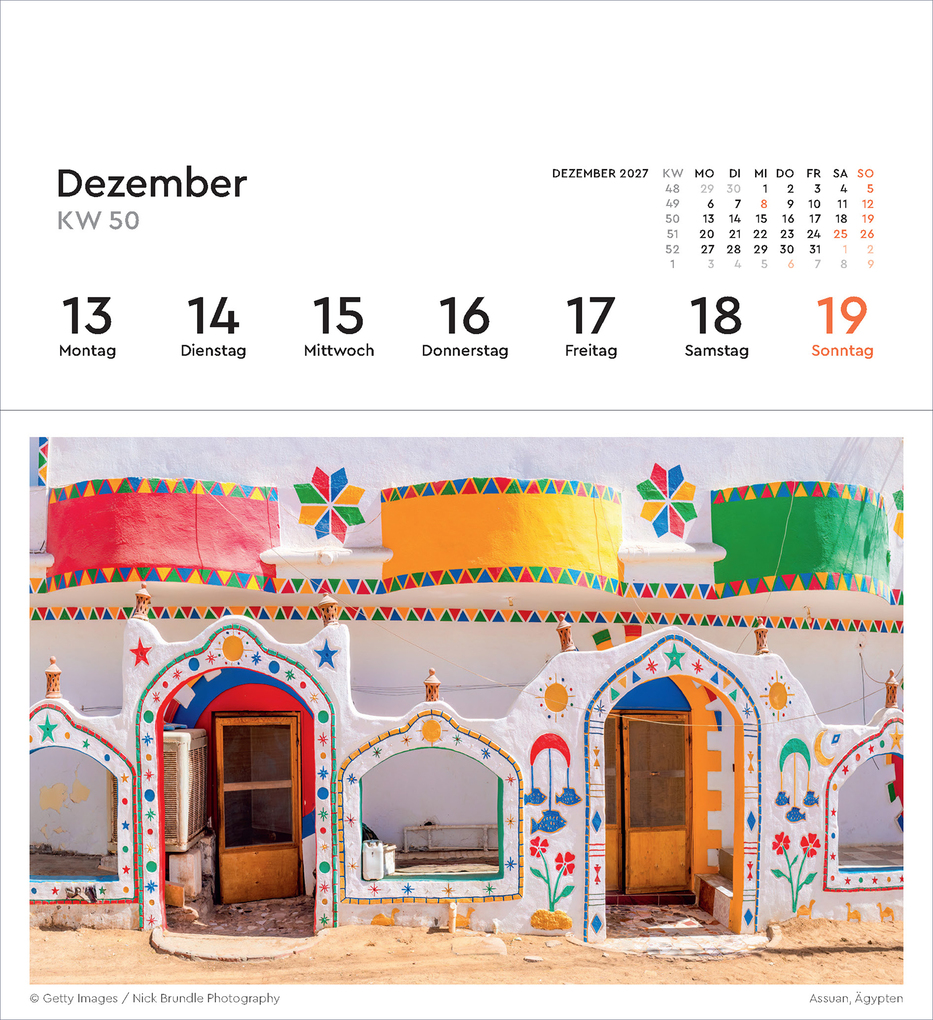 Weitere Ansicht: Türen - KUNTH Postkartenkalender 2027