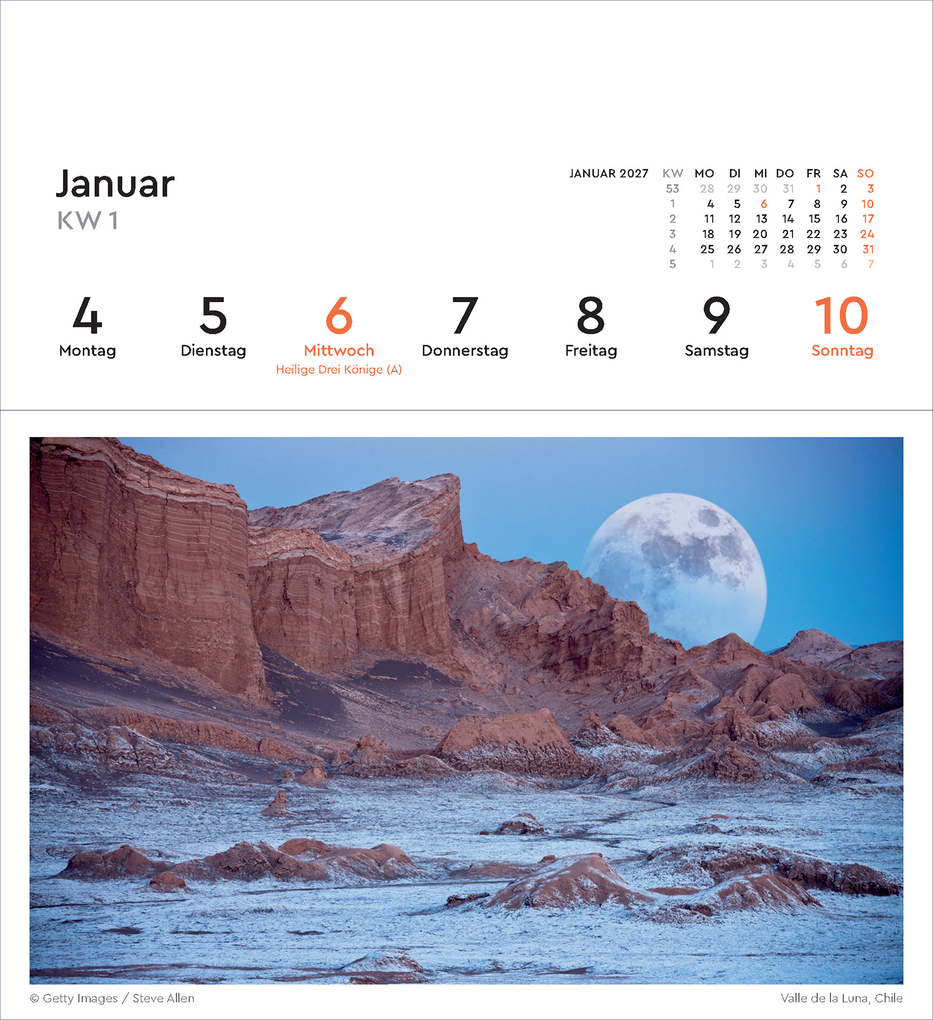 Weitere Ansicht: Magischer Augenblick - KUNTH Postkartenkalender 2027