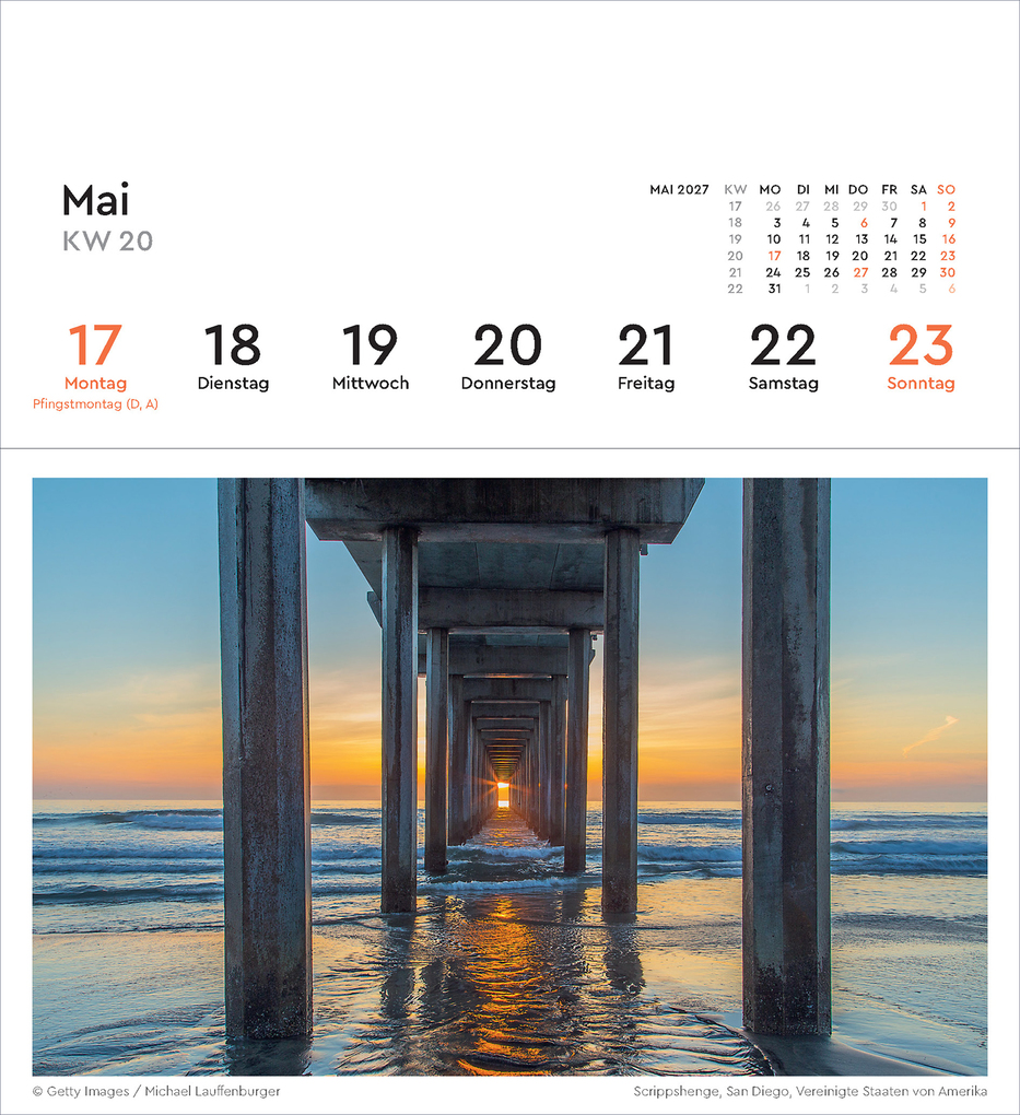 Weitere Ansicht: Magischer Augenblick - KUNTH Postkartenkalender 2027