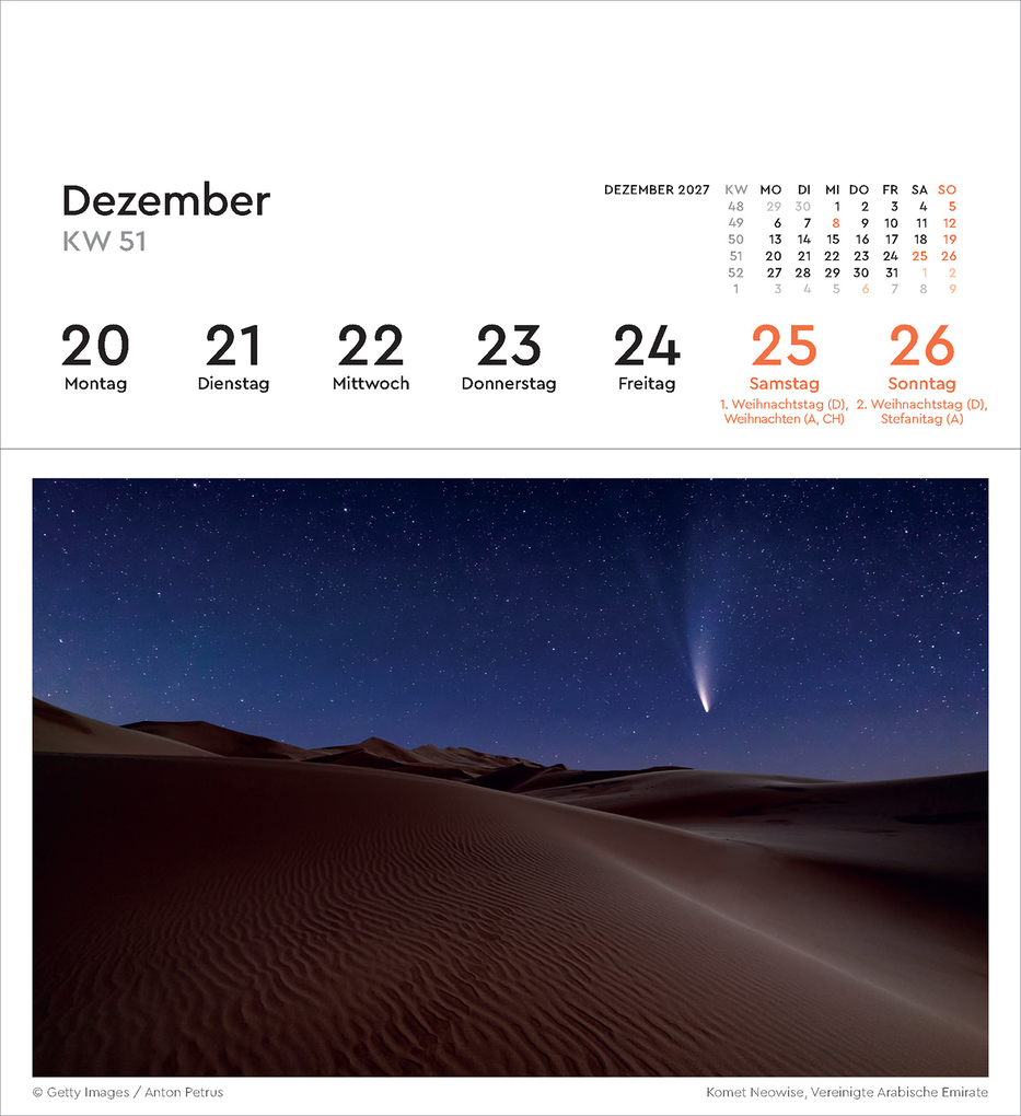 Weitere Ansicht: Magischer Augenblick - KUNTH Postkartenkalender 2027