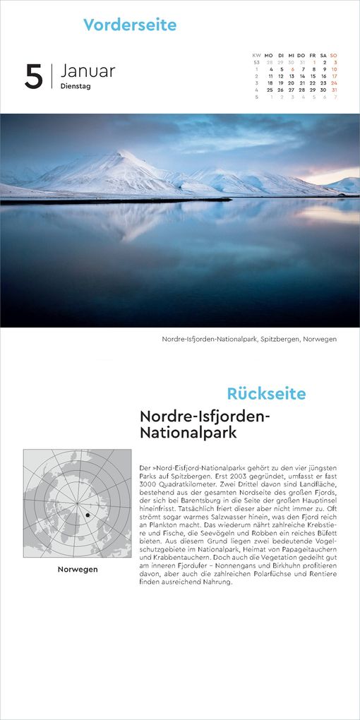 Weitere Ansicht: Schönheit des Nordens - KUNTH 365-Tage-Abreißkalender 2027