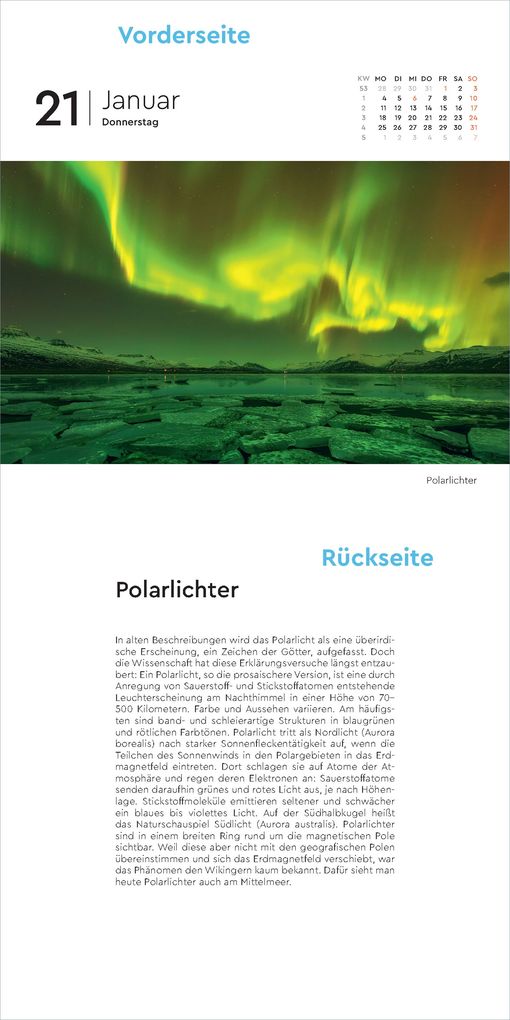 Weitere Ansicht: Schönheit des Nordens - KUNTH 365-Tage-Abreißkalender 2027