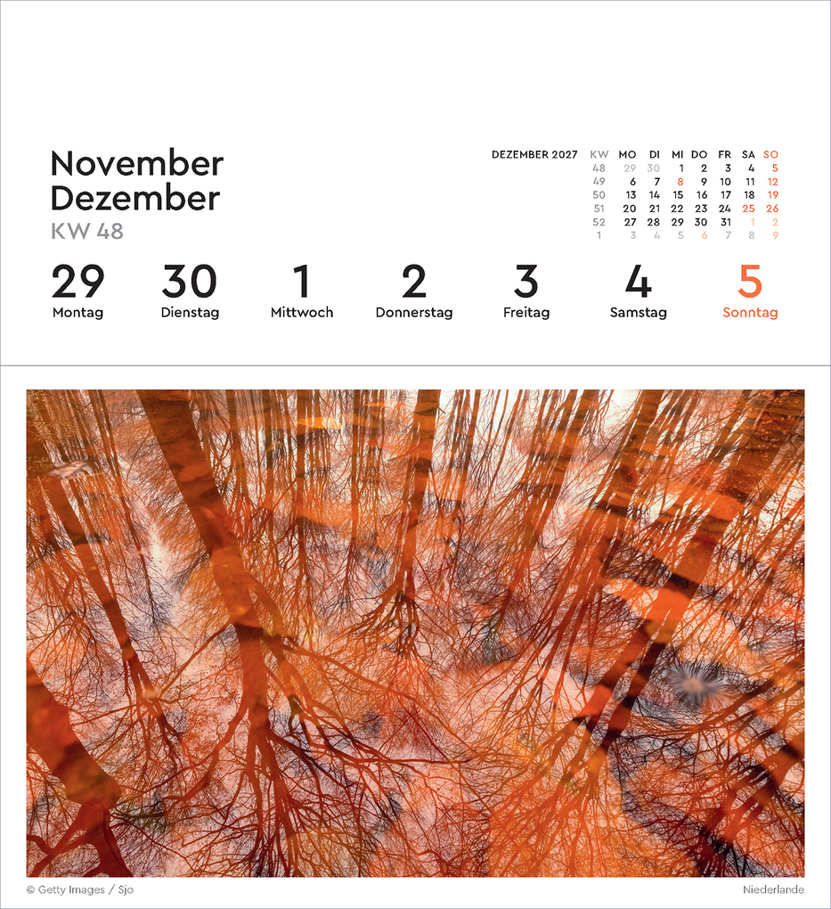 Weitere Ansicht: Perspektivwechsel - KUNTH Postkartenkalender 2027