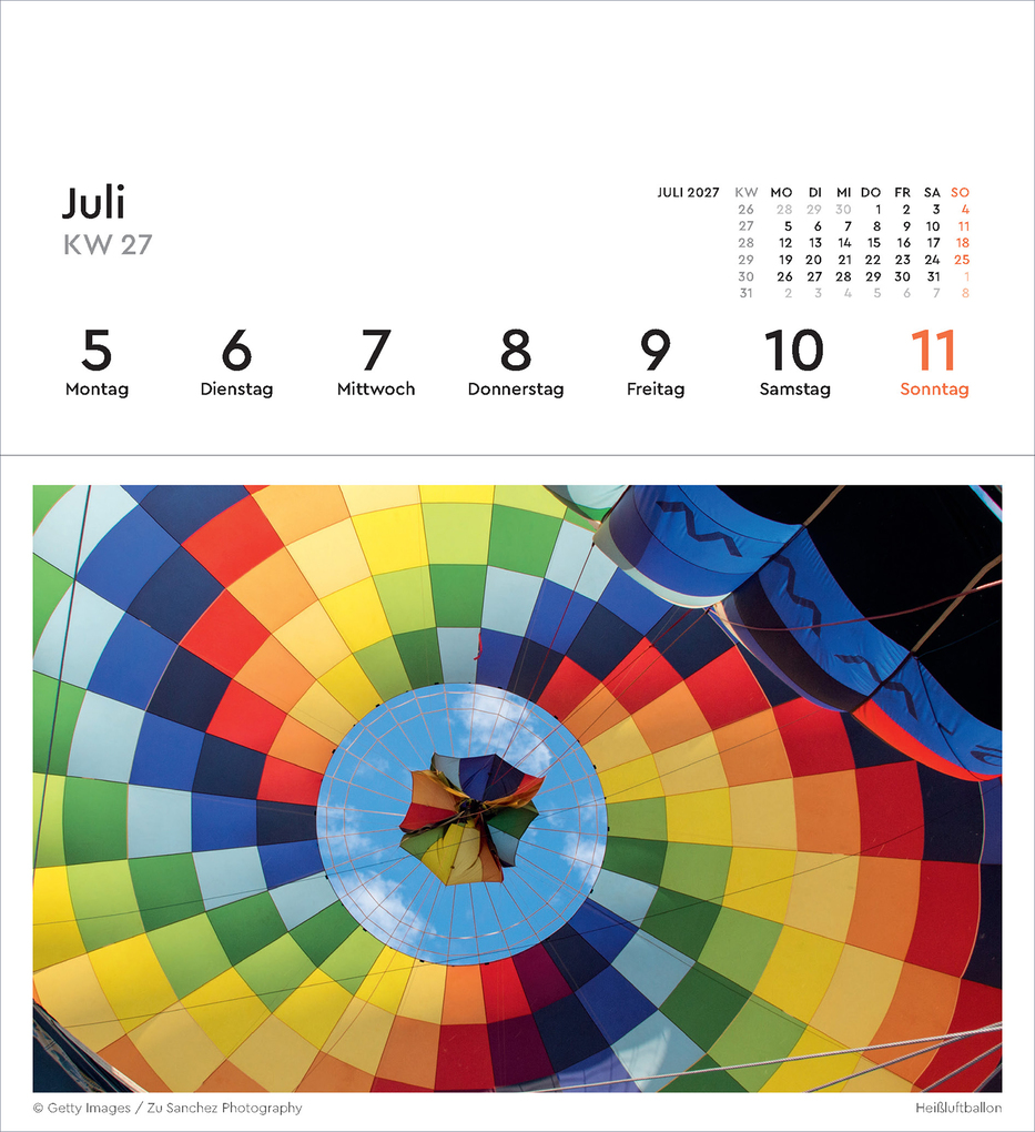 Weitere Ansicht: Perspektivwechsel - KUNTH Postkartenkalender 2027