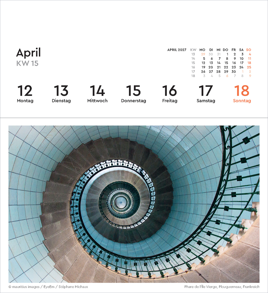 Weitere Ansicht: Perspektivwechsel - KUNTH Postkartenkalender 2027