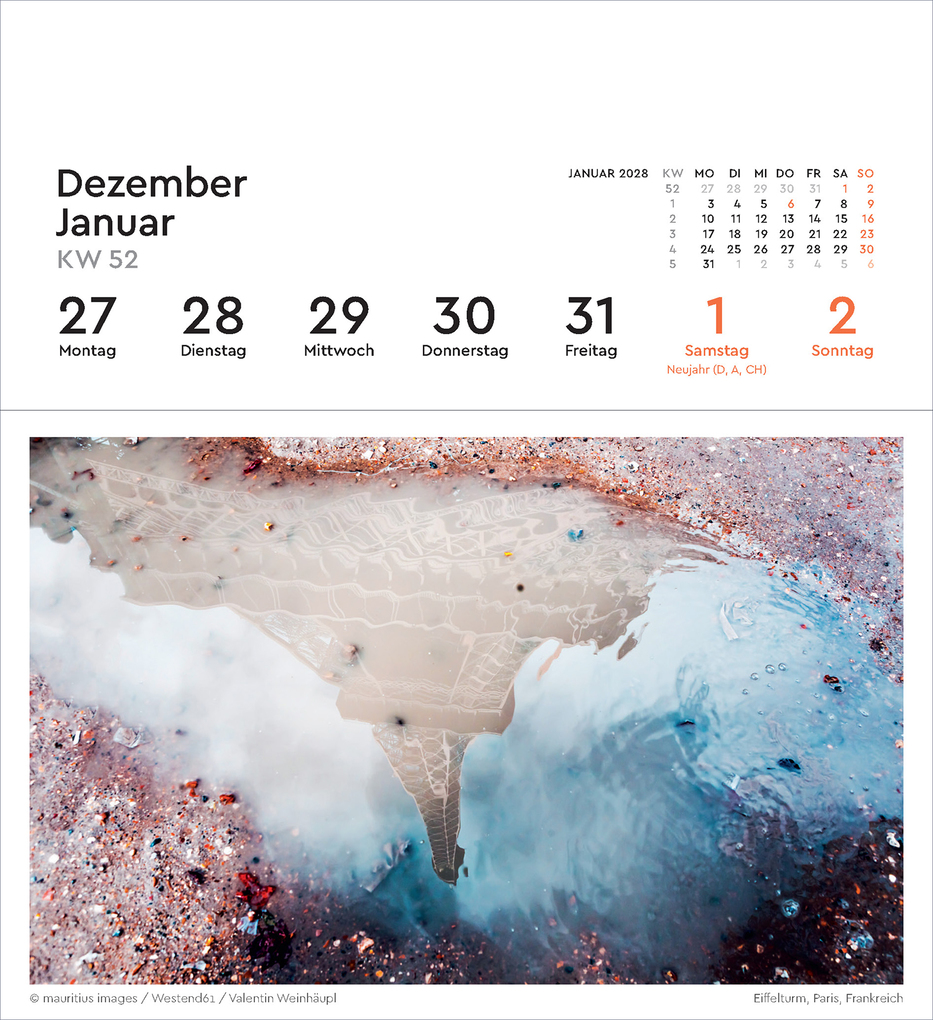 Weitere Ansicht: Perspektivwechsel - KUNTH Postkartenkalender 2027