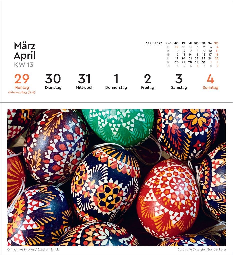 Weitere Ansicht: Deutschland - KUNTH Postkartenkalender 2027