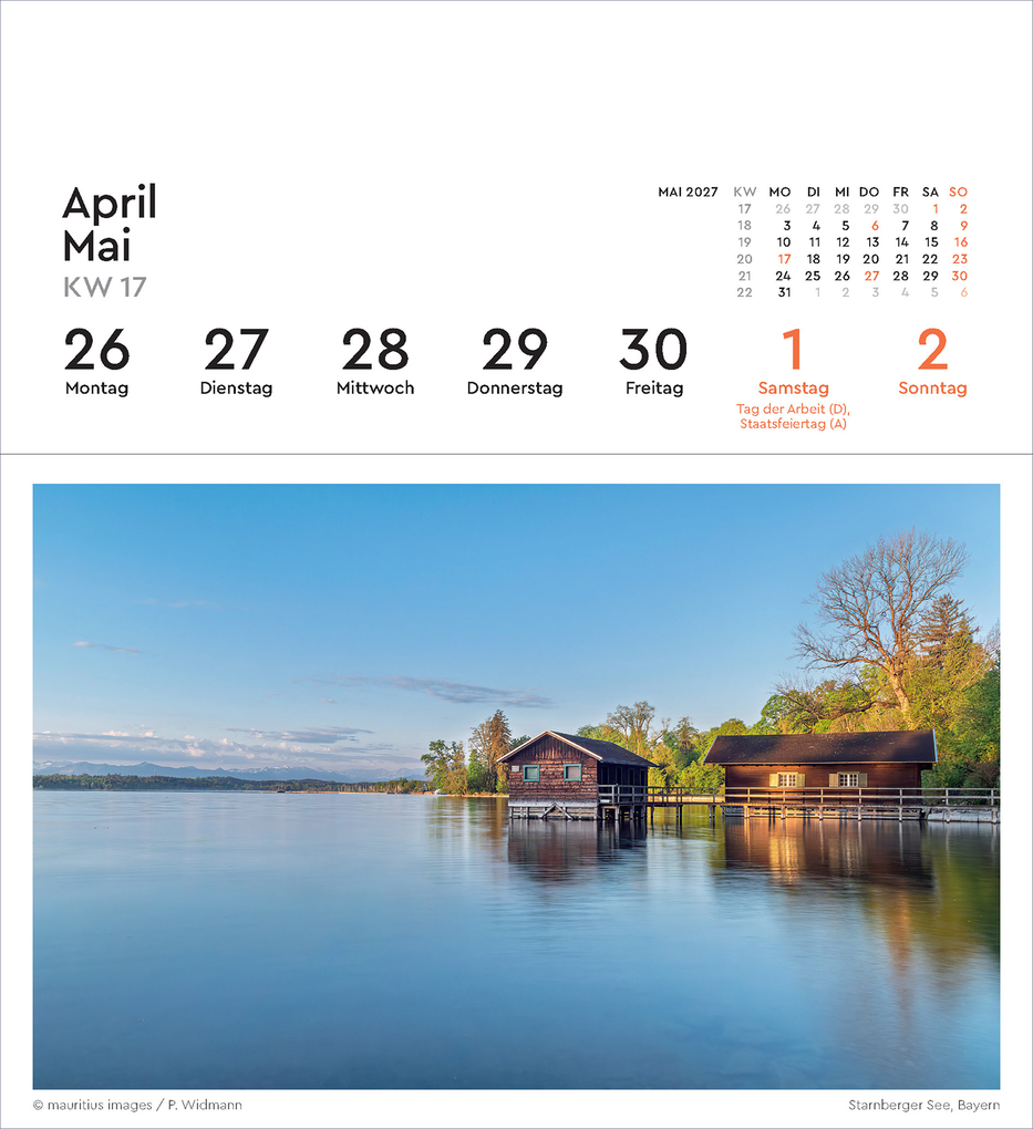 Weitere Ansicht: Deutschland - KUNTH Postkartenkalender 2027