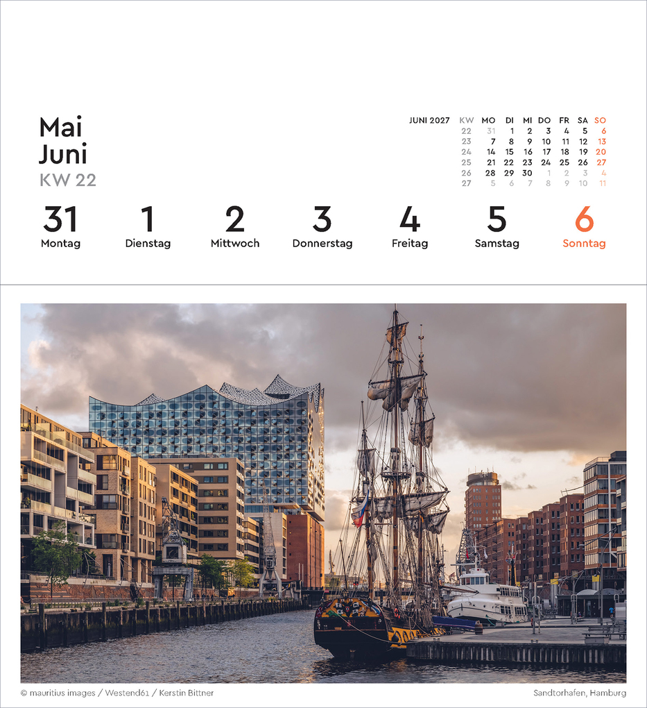 Weitere Ansicht: Deutschland - KUNTH Postkartenkalender 2027