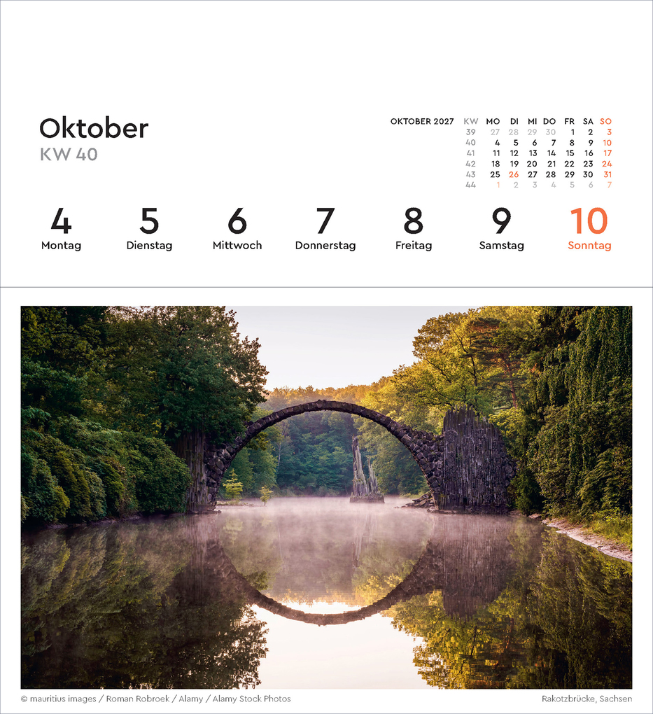 Weitere Ansicht: Deutschland - KUNTH Postkartenkalender 2027