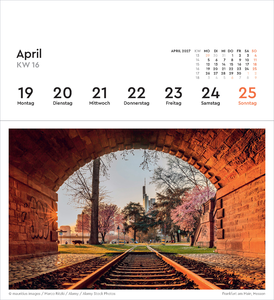 Weitere Ansicht: Deutschland - KUNTH Postkartenkalender 2027