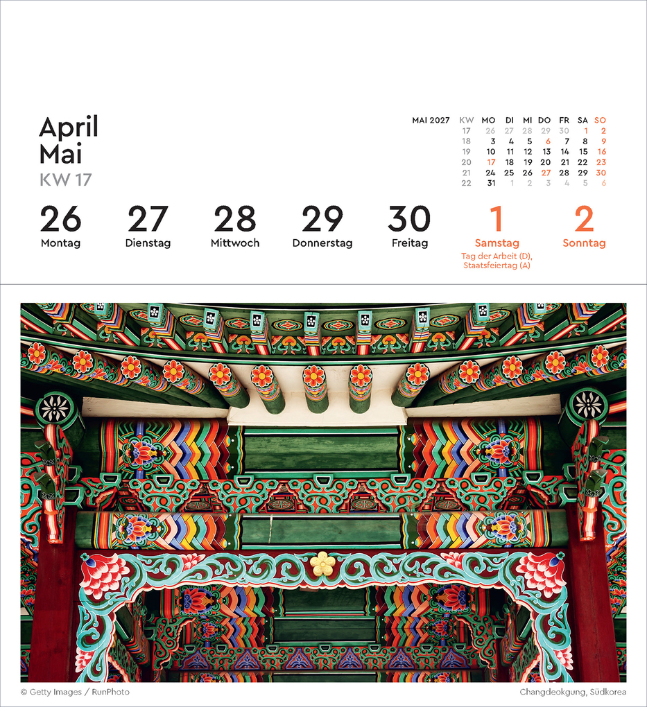 Weitere Ansicht: Faszination Fernost - KUNTH Postkartenkalender 2027