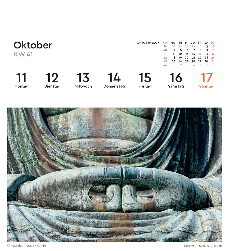 Weitere Ansicht: Faszination Fernost - KUNTH Postkartenkalender 2027