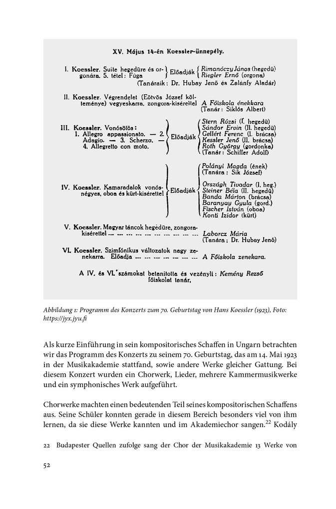 Weitere Ansicht: Hans Koessler