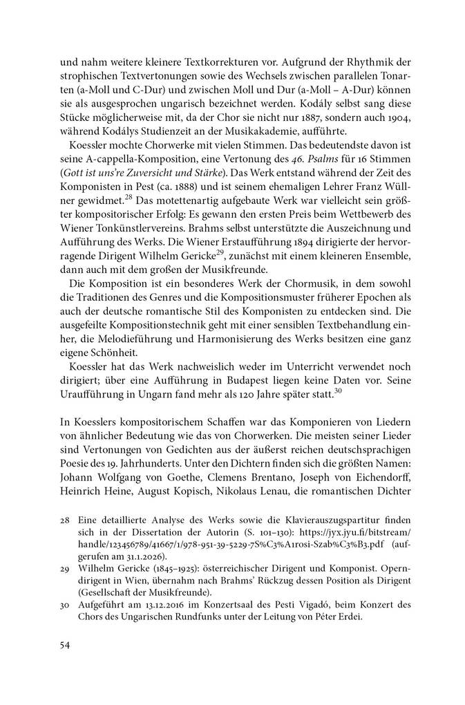 Weitere Ansicht: Hans Koessler