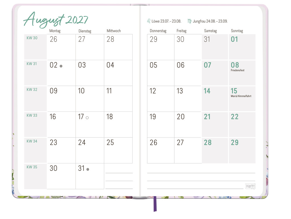 Weitere Ansicht: Großdruck-Kalender 2027
