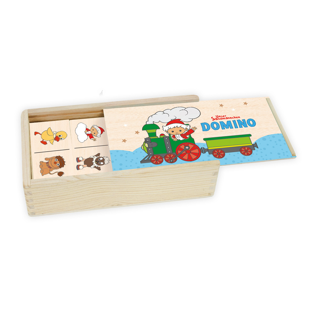Weitere Ansicht: TRÖTSCH - Unser Sandmännchen Domino aus Holz