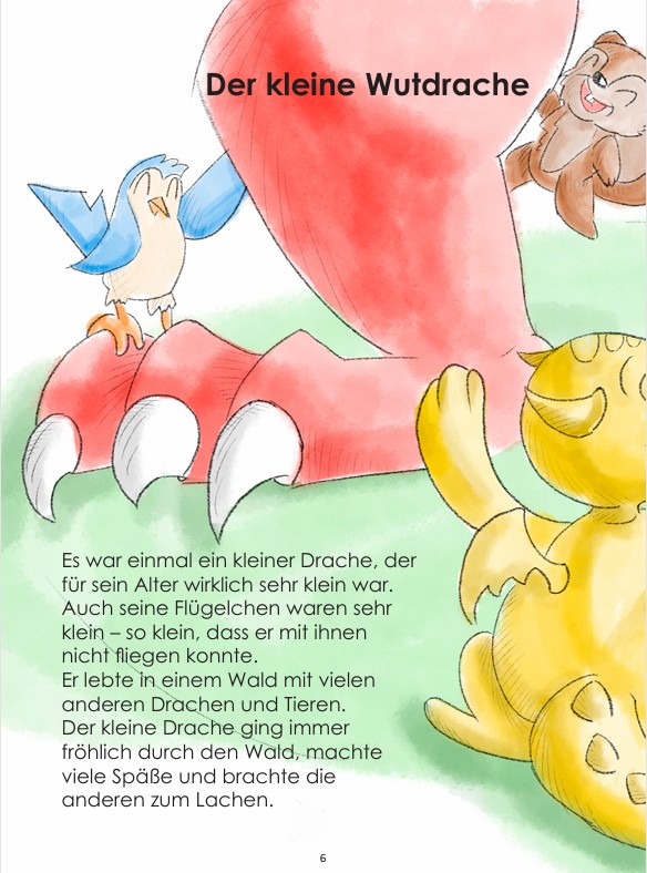 Weitere Ansicht: Der kleine Wutdrache | Isis Stachorra