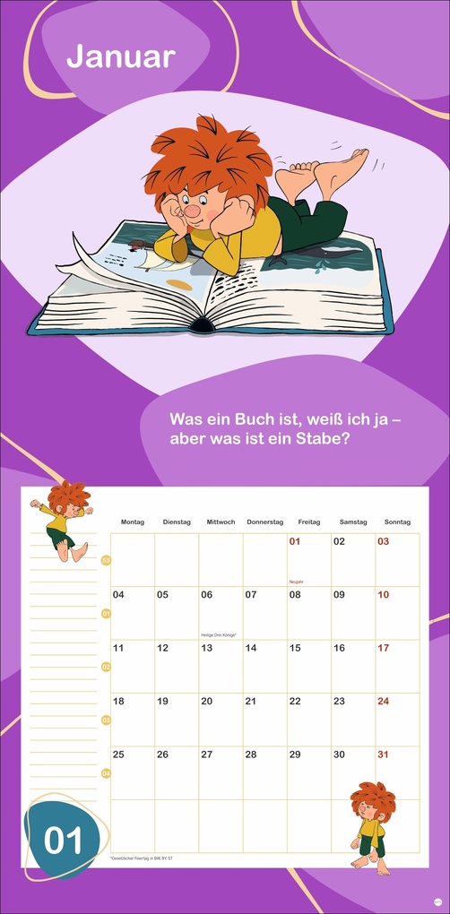Weitere Ansicht: Pumuckl Broschurkalender 2027