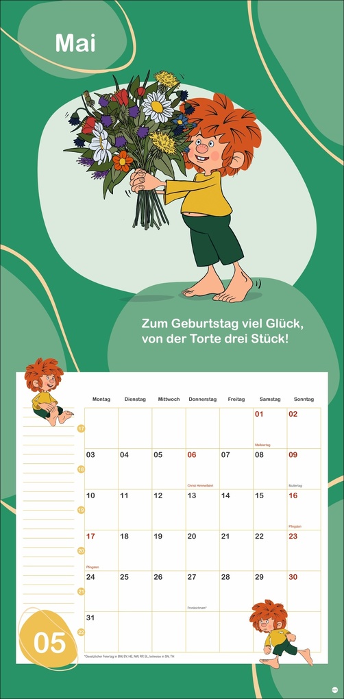 Weitere Ansicht: Pumuckl Broschurkalender 2027