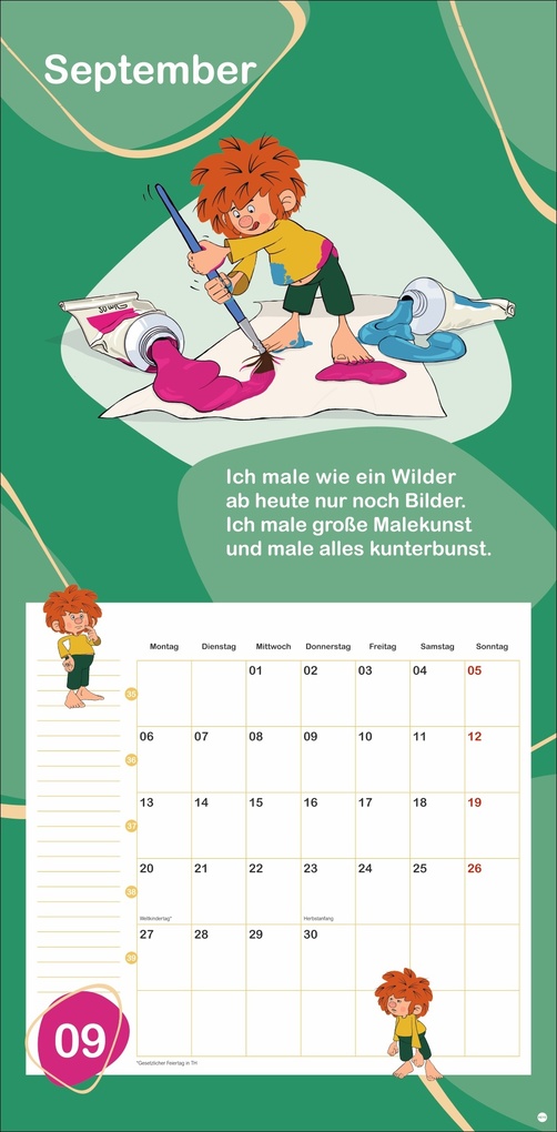 Weitere Ansicht: Pumuckl Broschurkalender 2027