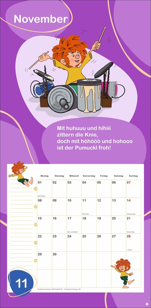Weitere Ansicht: Pumuckl Broschurkalender 2027
