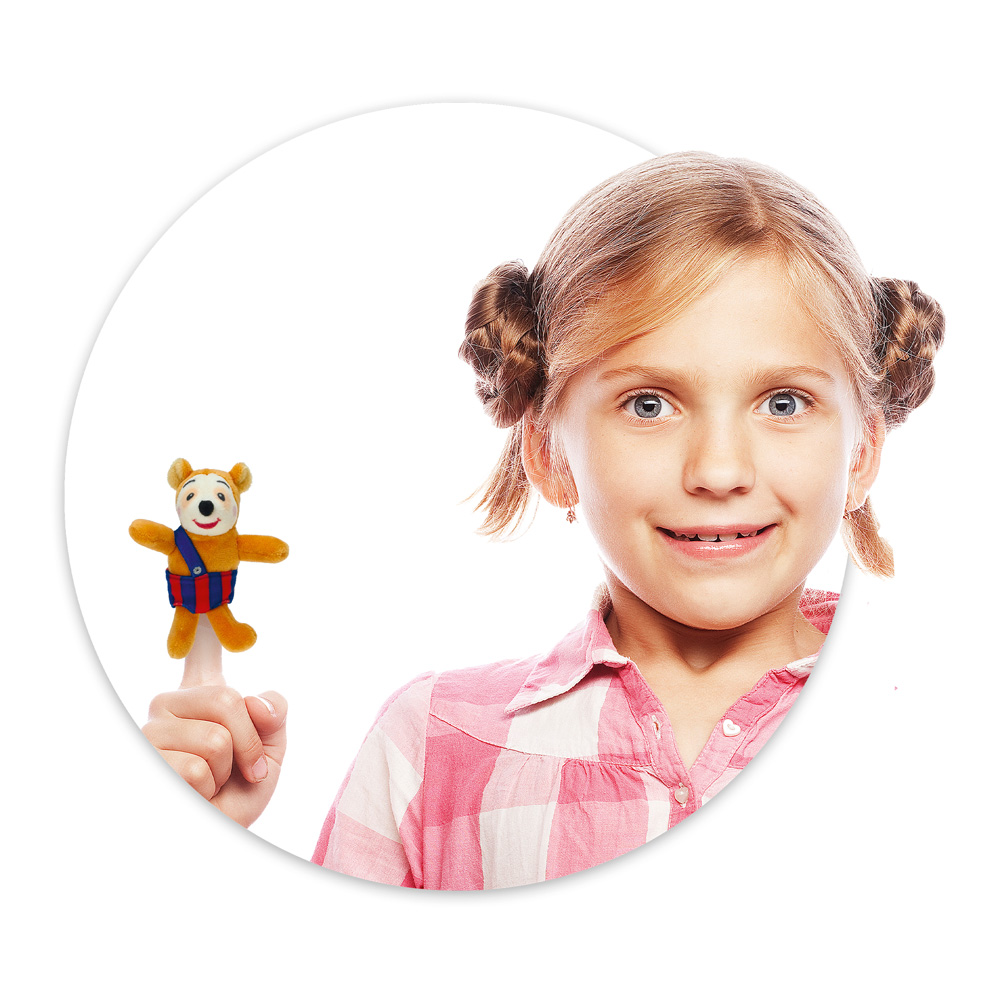 Weitere Ansicht: TRÖTSCH - Bobo Siebenschläfer Fingerpuppe aus Plüsch