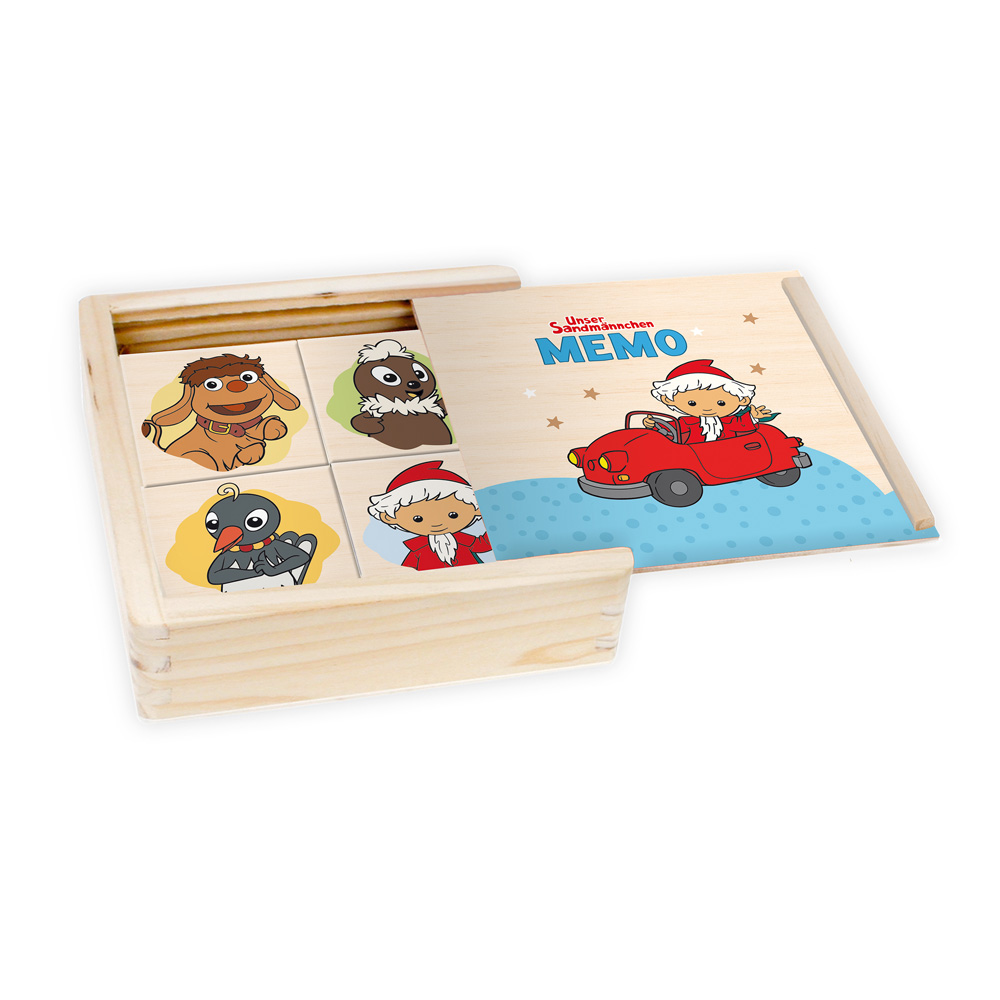 Weitere Ansicht: TRÖTSCH - Unser Sandmännchen Memo aus Holz