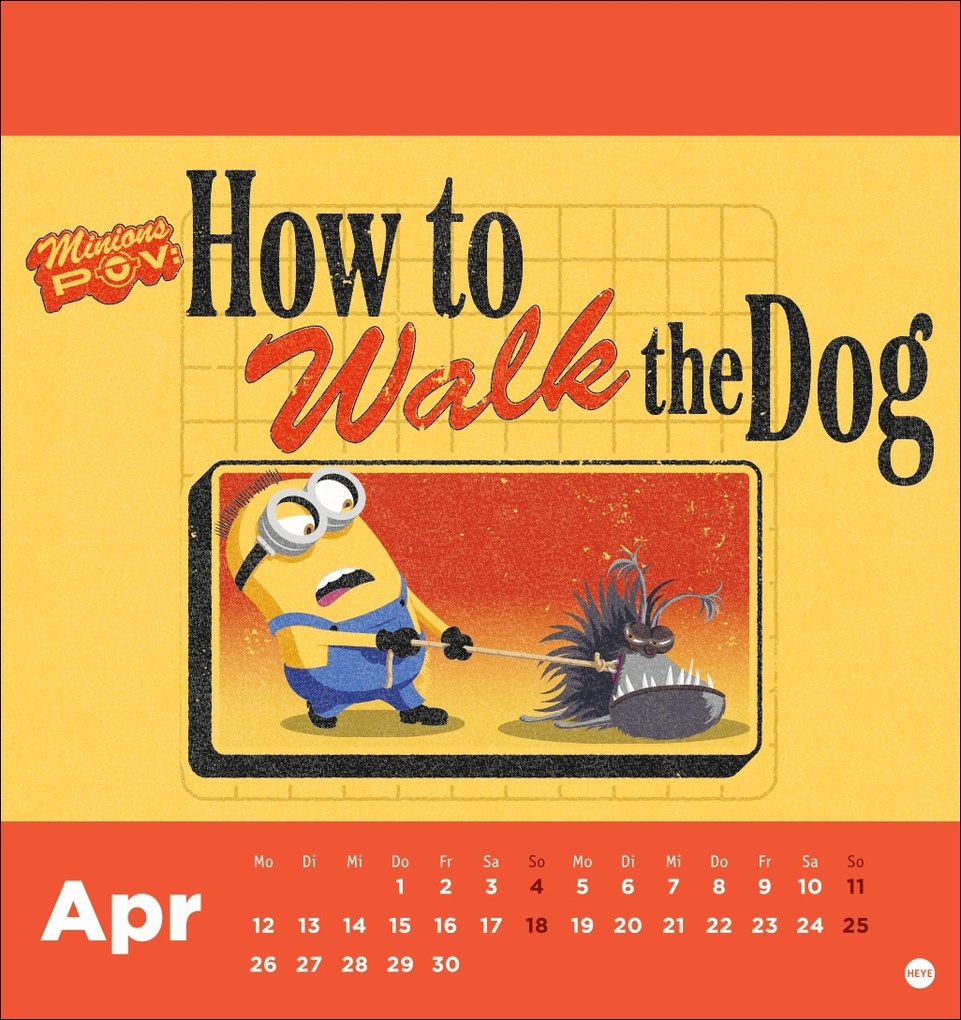 Weitere Ansicht: Minions Postkartenkalender 2027