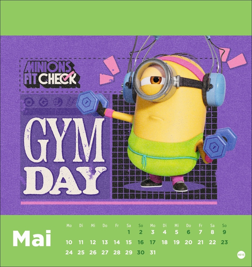 Weitere Ansicht: Minions Postkartenkalender 2027