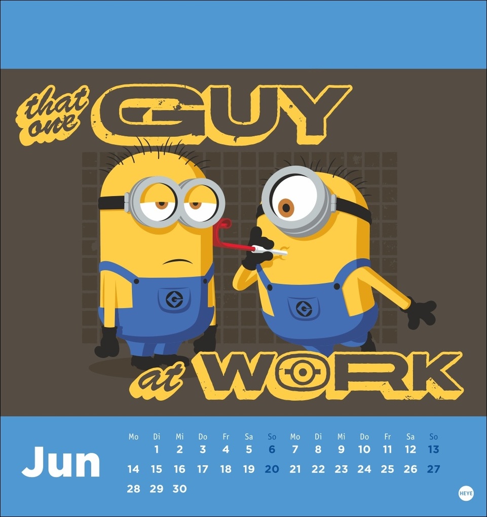 Weitere Ansicht: Minions Postkartenkalender 2027