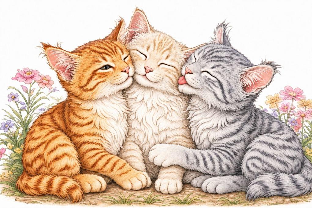 Weitere Ansicht: Katzen Malbuch für Kinder ab 8 Jahren und Erwachsene mit 50 detailreichen Ausmalmotiven | Josef Mickey Müller