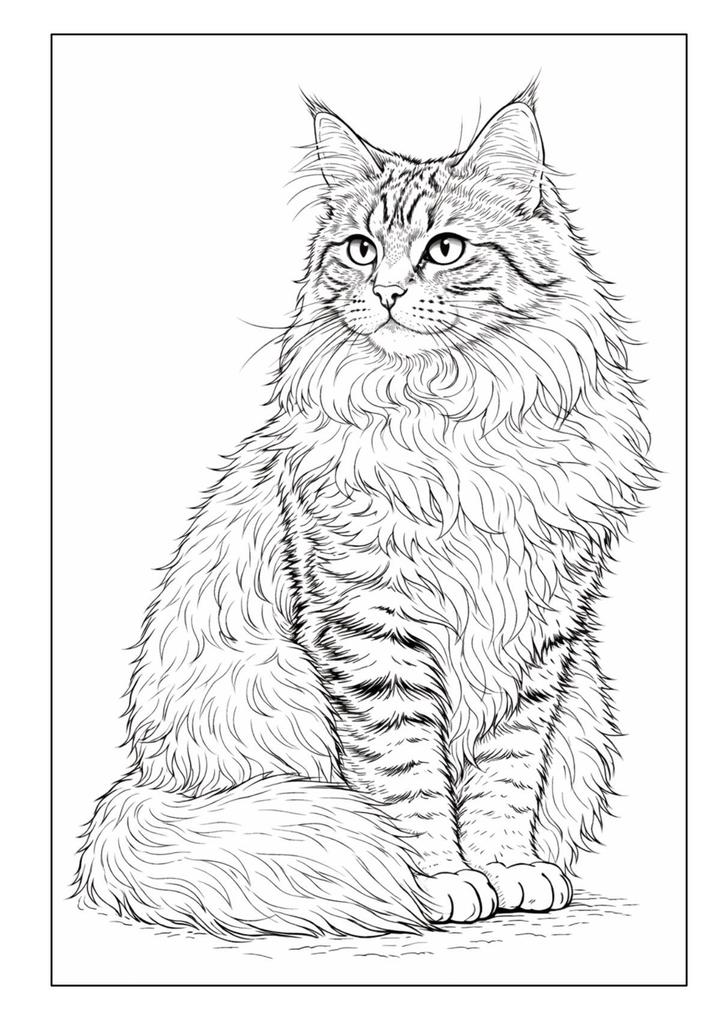 Weitere Ansicht: Katzen Malbuch für Kinder ab 8 Jahren und Erwachsene mit 50 detailreichen Ausmalmotiven | Josef Mickey Müller